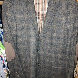 Joseph abboud JOE just one earth plaid sport coat